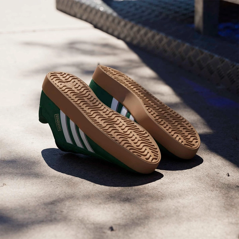 ZAPATILLAS HOMBRE ADIDAS CASUALES VERDE VL COURT 3.0 CUERO - 11