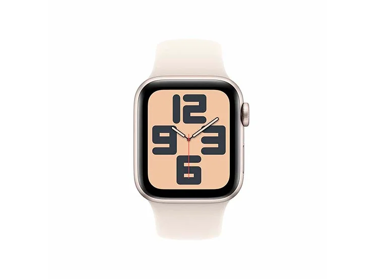 APPLE WATCH SE (GPS) - ALUMINIO 40 MM BLANCO ESTELAR- CORREA DEPORTIVA BLANCO ESTELAR- S/M Blanco, foto 2