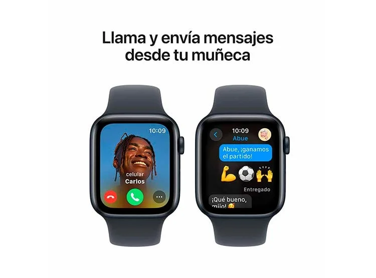 APPLE WATCH SE (GPS) - ALUMINIO 44 MM MEDIANOCHE- CORREA DEPORTIVA MEDIANOCHE- M/L - 4