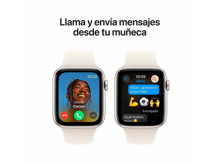 Apple Watch SE (2a Gen) 44mm GPS Blanco Estelar, foto 4