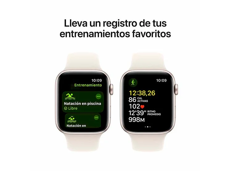 Apple Watch SE (2a Gen) 44mm GPS Blanco Estelar, foto 6