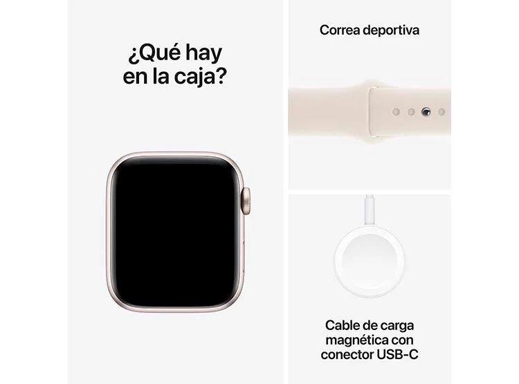 Apple Watch SE (2a Gen) 44mm GPS Blanco Estelar, foto 7