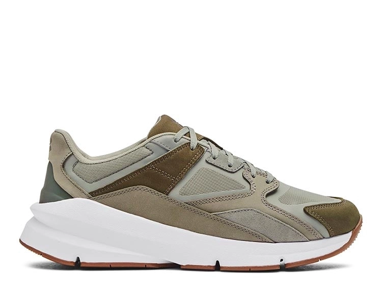 U-96 sp ② ZAPATILLAS HOMBRE UNDER ARMOUR URBANO VERDE FORGE 96 REISSUE CUERO