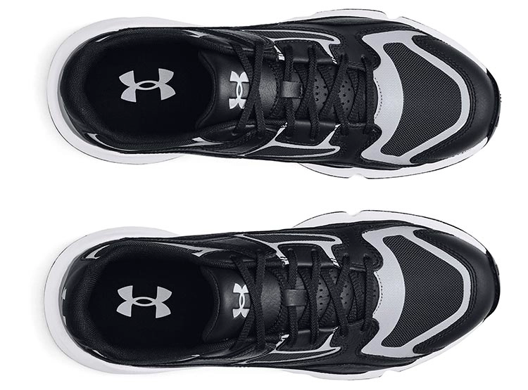 ZAPATILLAS HOMBRE UNDER ARMOUR URBANO NEGRO FORGE 96 LTHR RISSUE - 4