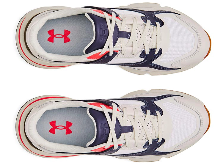 ZAPATILLAS HOMBRE UNDER ARMOUR URBANO BLANCO FORGE 96 LTHR RISSUE - 4