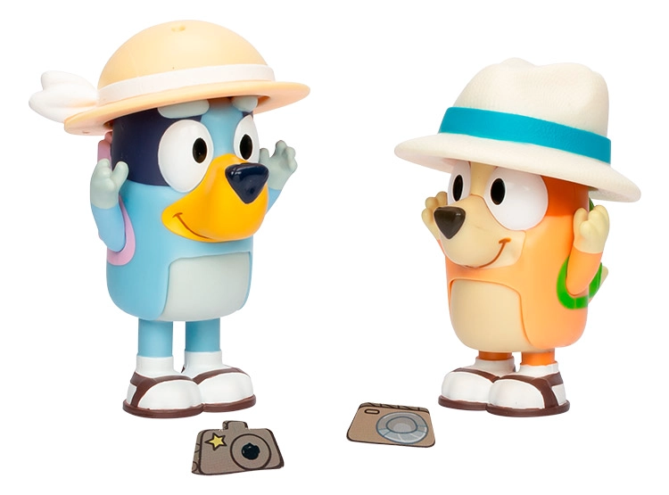 BLUEY PACK 2 FIGURAS PERSONAJES HOLIDAYS - 6