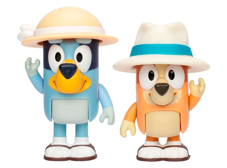 BLUEY PACK 2 FIGURAS PERSONAJES HOLIDAYS - 7