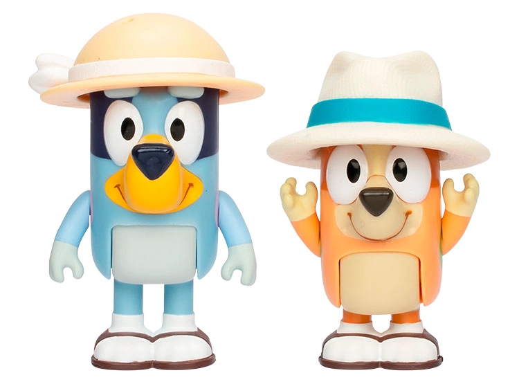 BLUEY PACK 2 FIGURAS PERSONAJES HOLIDAYS - 8