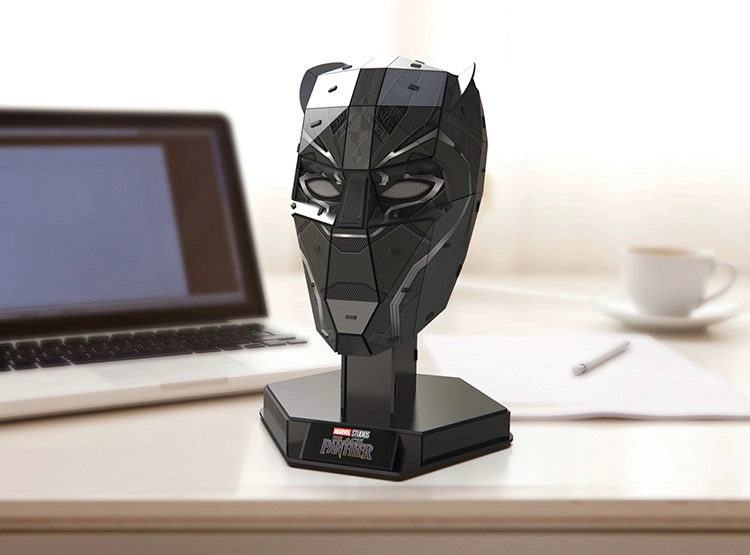 PUZZLE 3D BLACK PANTHER MARVEL 82 PCS - 2