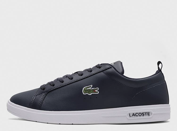ZAPATILLAS HOMBRE LACOSTE URBANO AZUL CARNABY BASE CUERO - 1