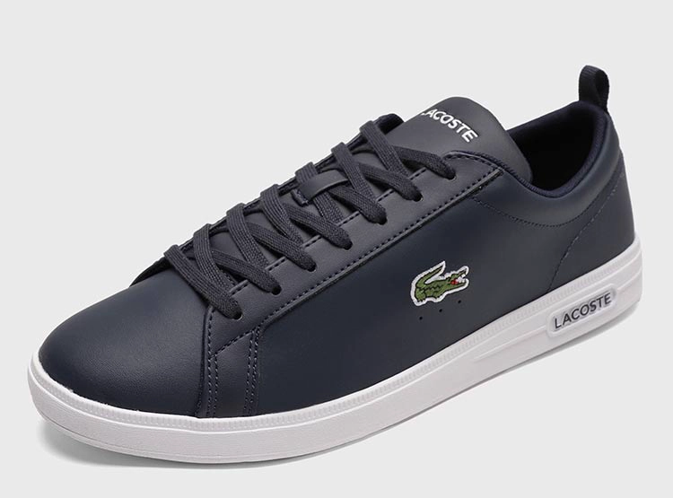 ZAPATILLAS HOMBRE LACOSTE URBANO AZUL CARNABY BASE CUERO - 3