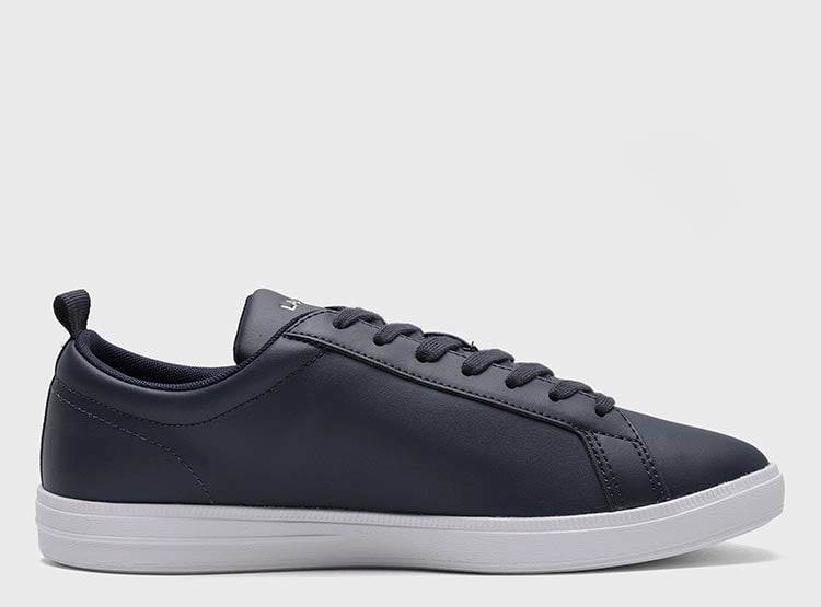 ZAPATILLAS HOMBRE LACOSTE URBANO AZUL CARNABY BASE CUERO - 4