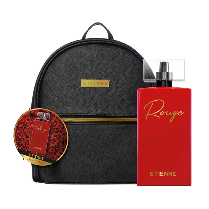 PERFUME ETIENNE ROUGE MUJER EDT 100 ML + MOCHILA - 1