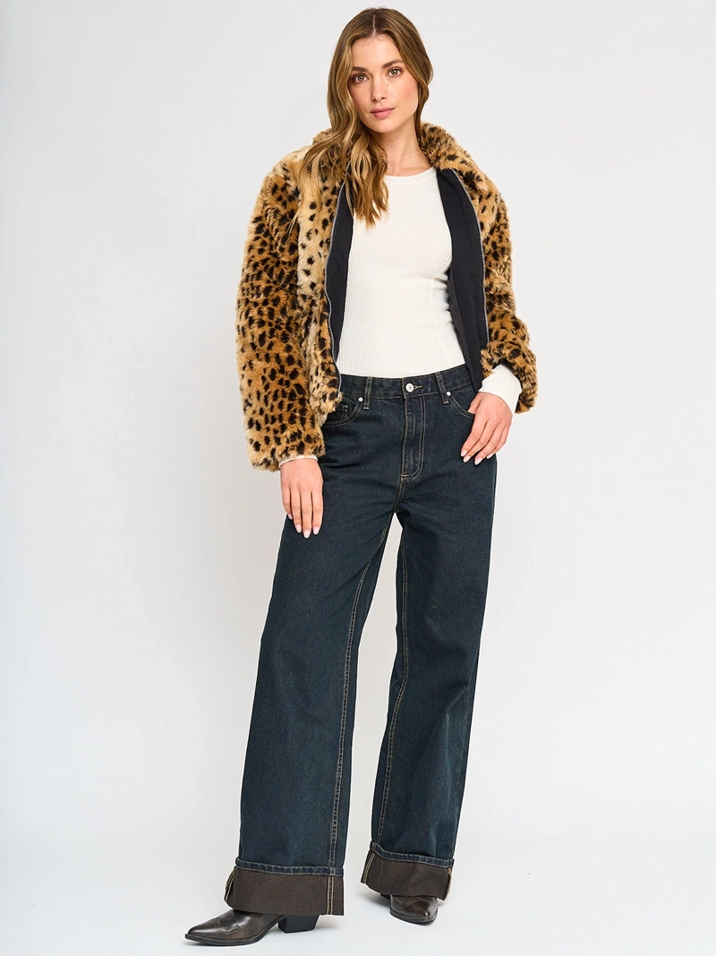 CHAQUETA MUJER INDEX CORTA ANIMAL - 5