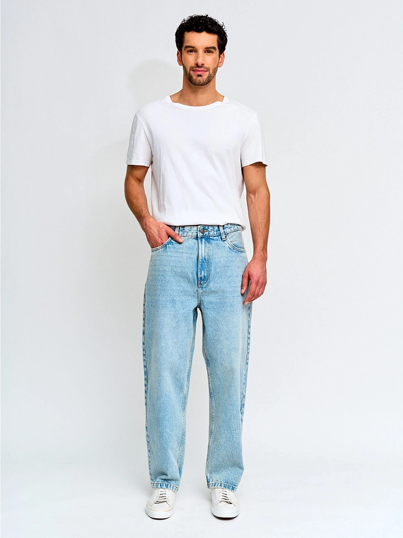 JEANS HOMBRE INDEX ALGODÓN BAGGY - 4
