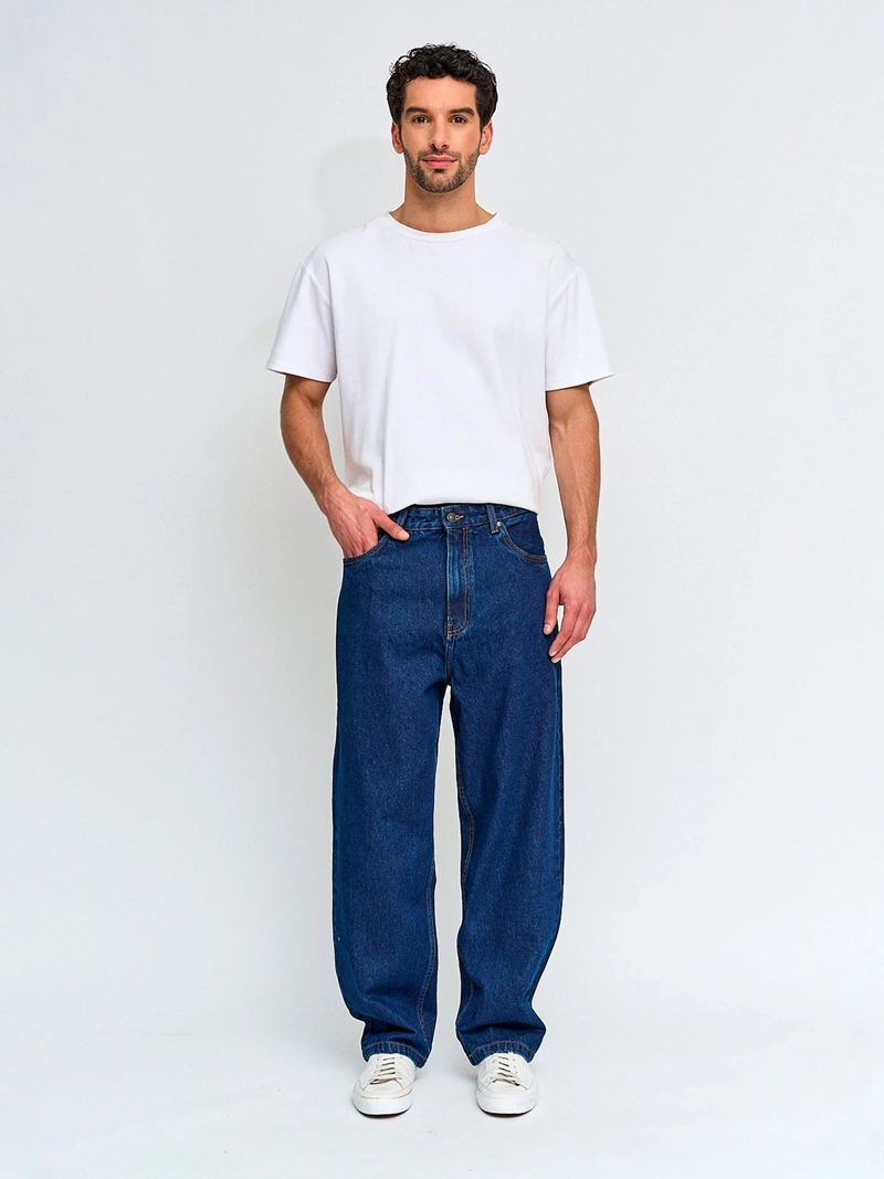 JEANS HOMBRE INDEX ALGODÓN BAGGY - 4