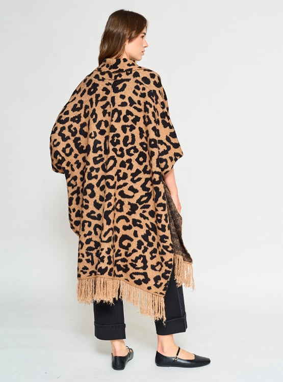 SWEATER MUJER MARQUIS TIPO PONCHO - 3