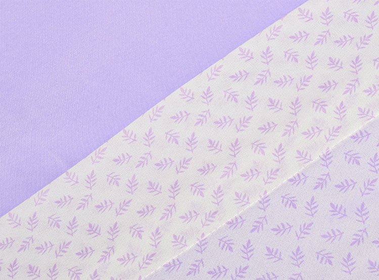JUEGO DE SÁBANAS RIPLEY HOME ESTAMPADAS 1.5PL + 2FUNDAS HOJA MORADA - 3