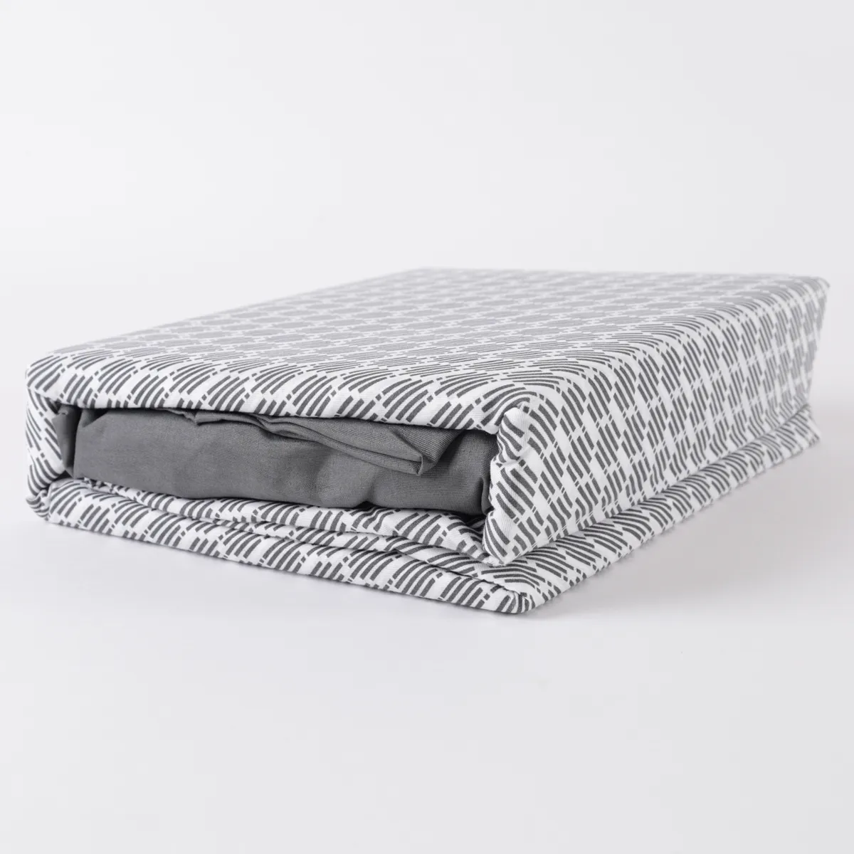 JUEGO DE SÁBANAS RIPLEY HOME ESTAMPADAS 2PL + 4FUNDAS GEO BLACK - 1