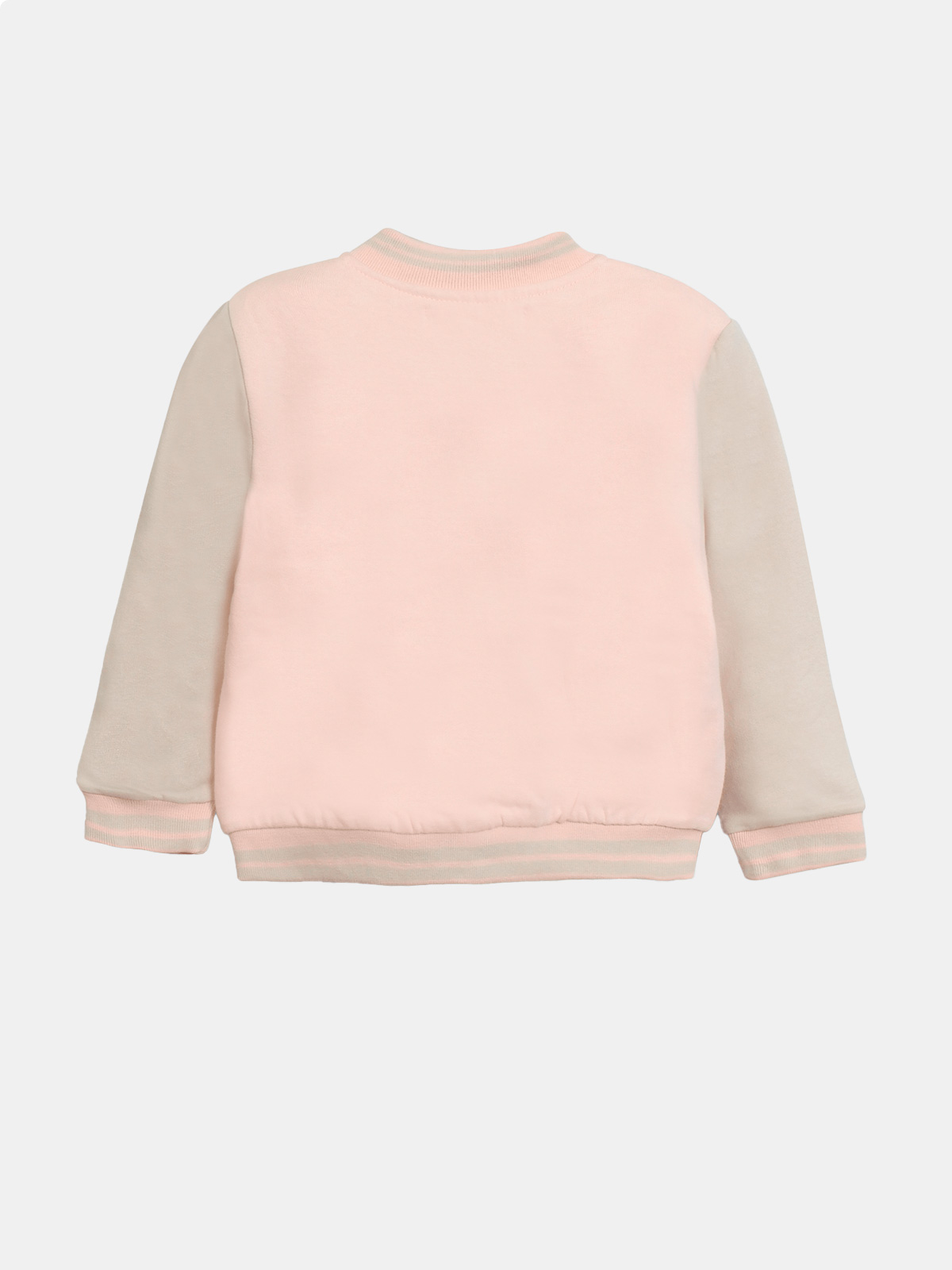 POLERÓN ALGODÓN NIÑA COLLOKY ROSADO BOMBER - 2