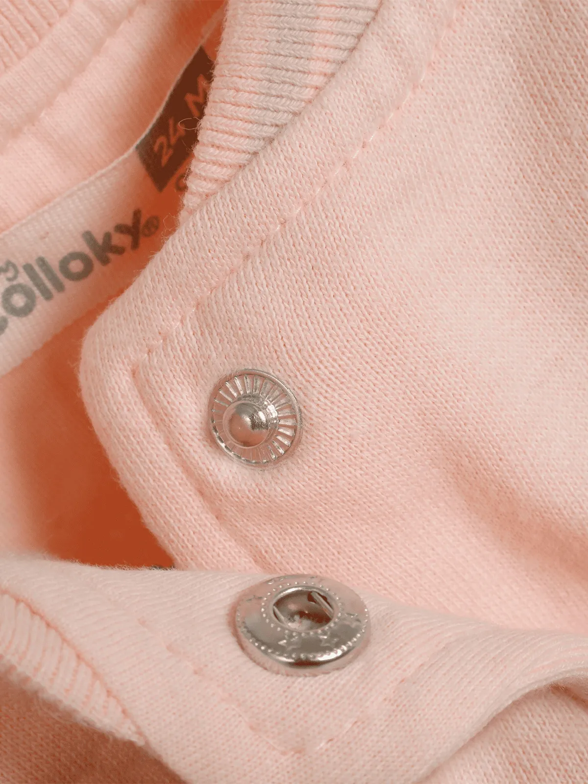 POLERÓN ALGODÓN NIÑA COLLOKY ROSADO BOMBER - 4