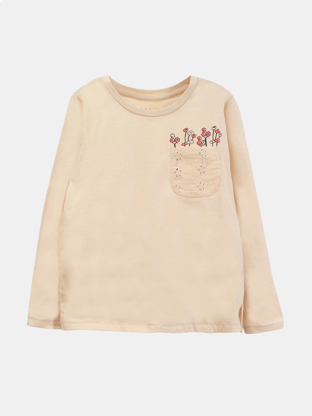 POLERA MANGA LARGA ALGODÓN NIÑA COLLOKY NUDE BIKE - 1