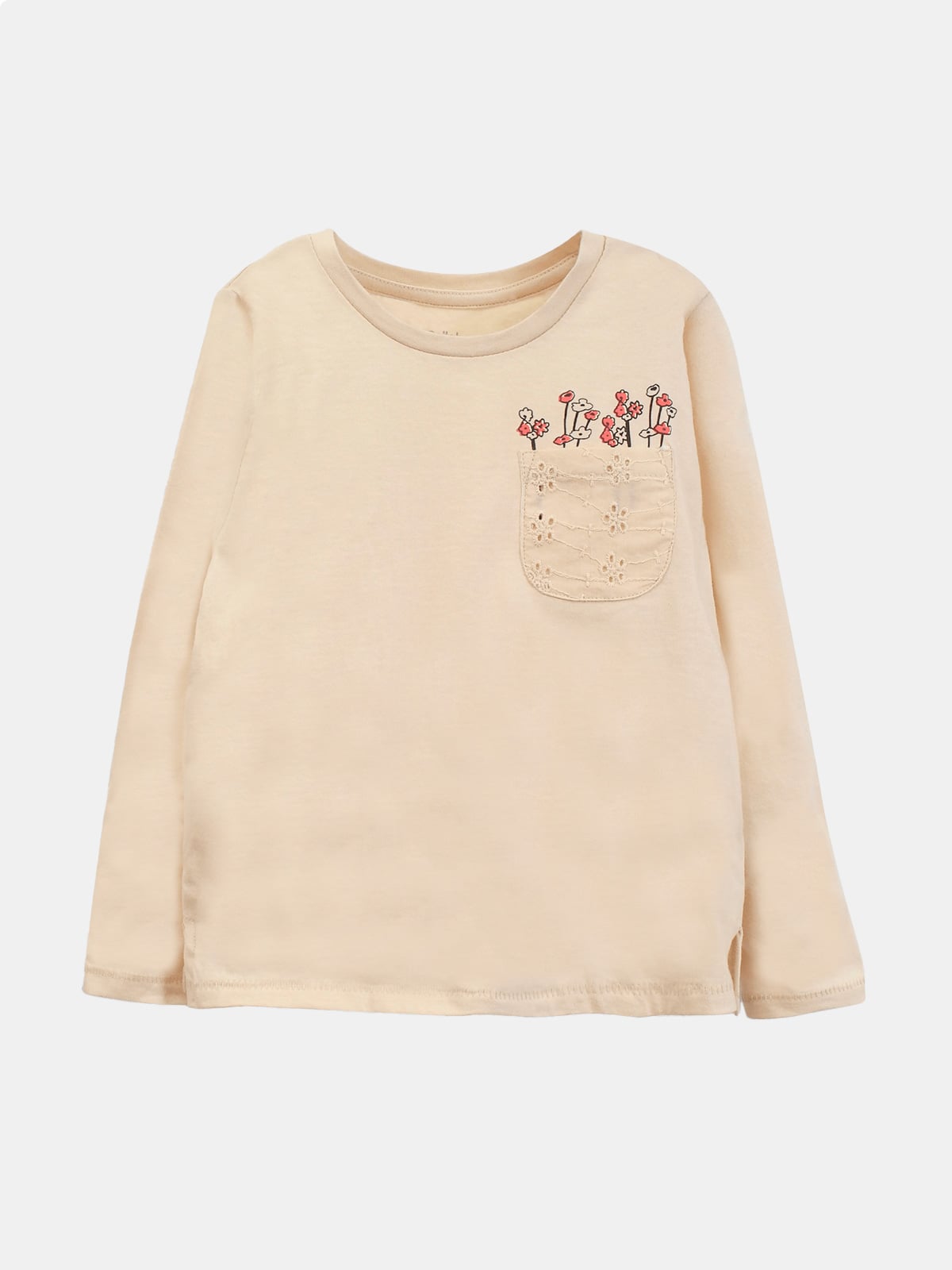 POLERA MANGA LARGA ALGODÓN NIÑA COLLOKY NUDE BIKE - 1