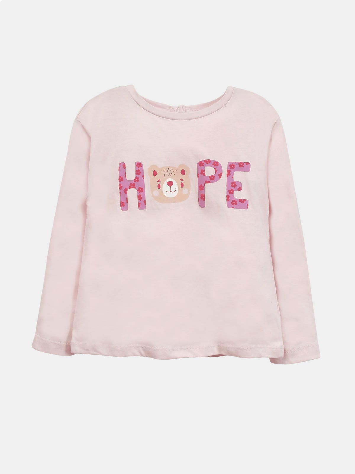 POLERA MANGA LARGA ALGODÓN NIÑA COLLOKY VIOLETA HOPE