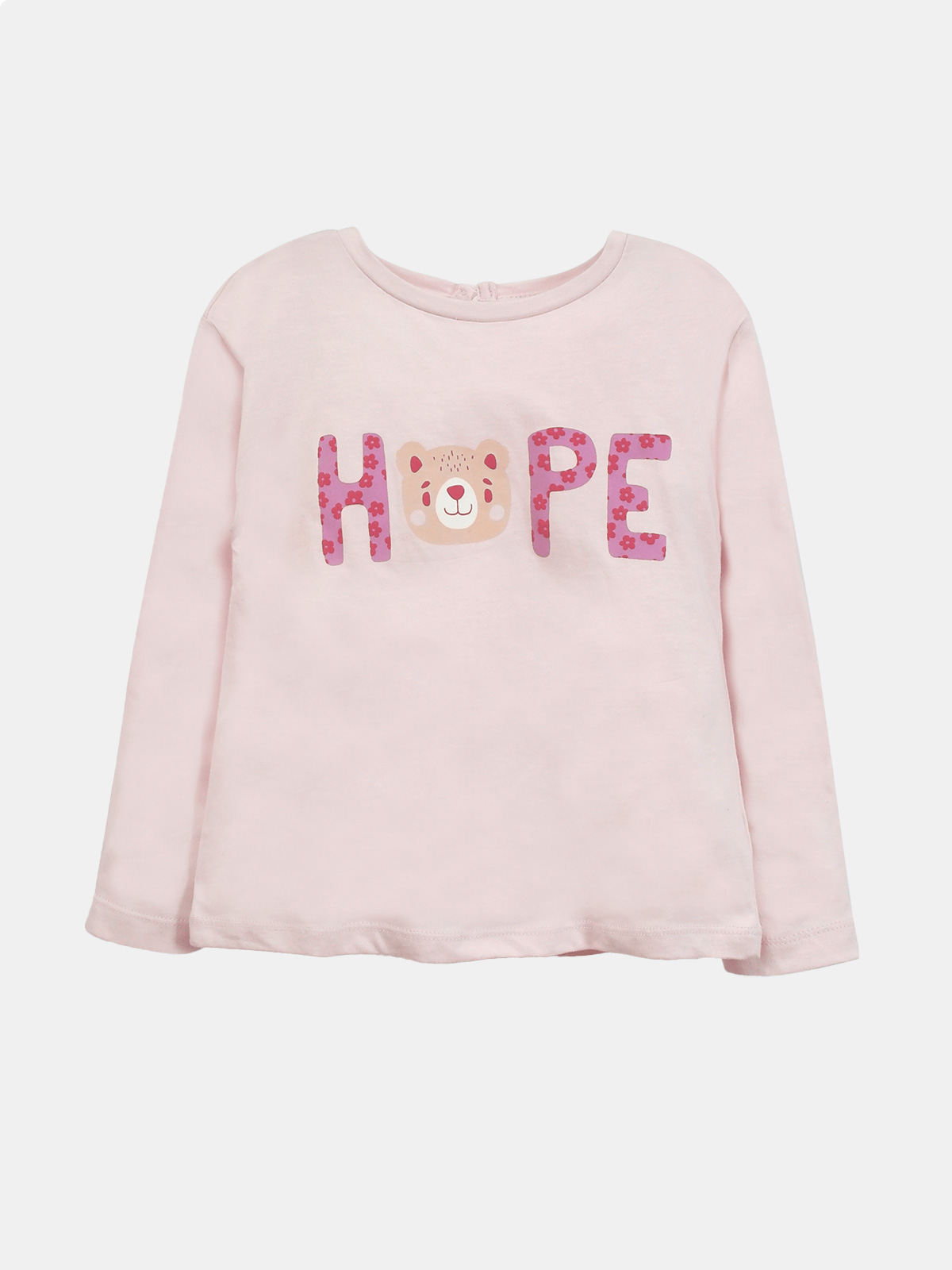 POLERA MANGA LARGA ALGODÓN NIÑA COLLOKY VIOLETA HOPE - 1