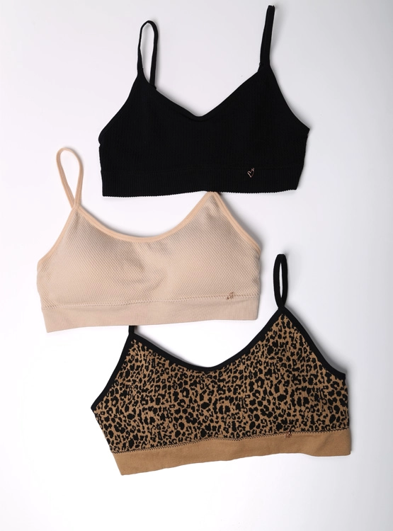 PACK 3 SOSTÉN BRALETTE MUJER INDEX NUDE SEAMLESS STNP324-660 - 10