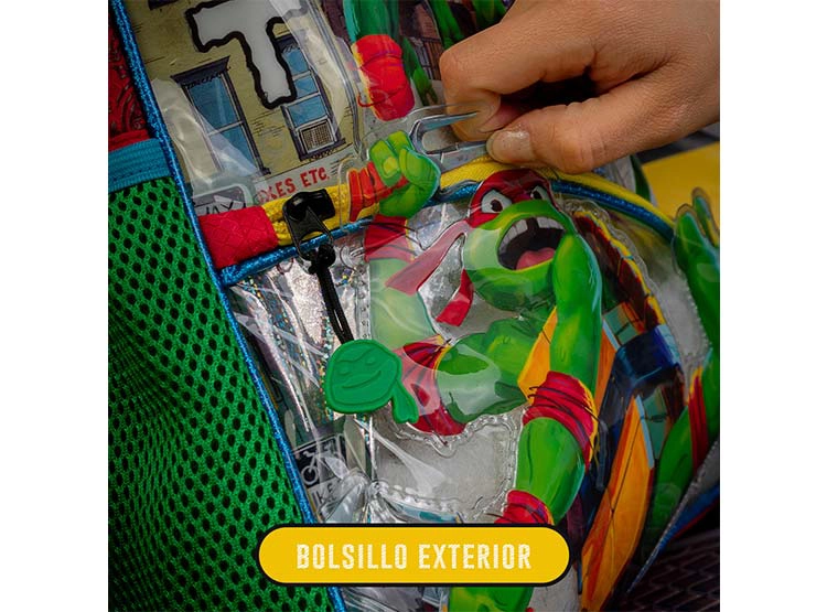 MOCHILA TORTUGAS NINJA INFANTIL - 16