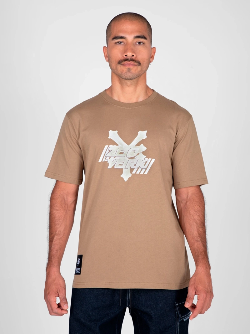 POLERA MANGA CORTA ALGODÓN HOMBRE ZOO YORK - 1