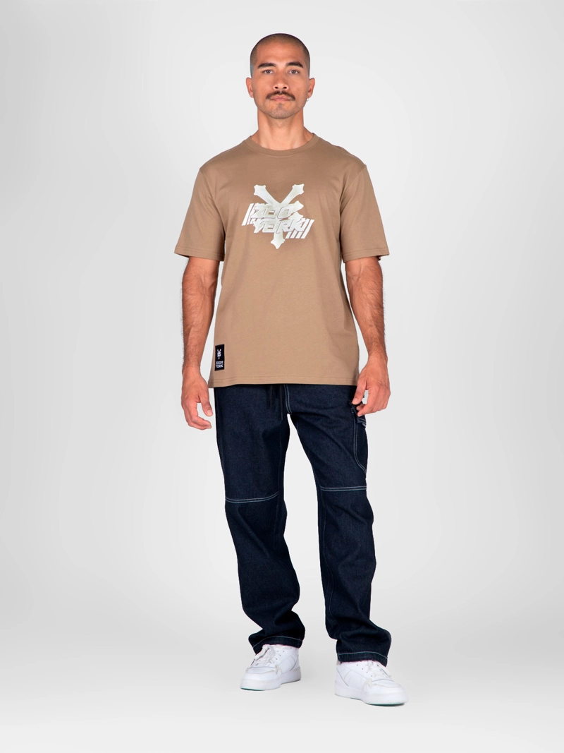 POLERA MANGA CORTA ALGODÓN HOMBRE ZOO YORK - 4