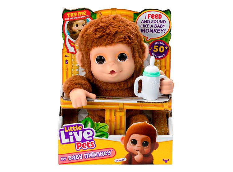 LITTLE LIVE PETS BEBÉ MONO - 1