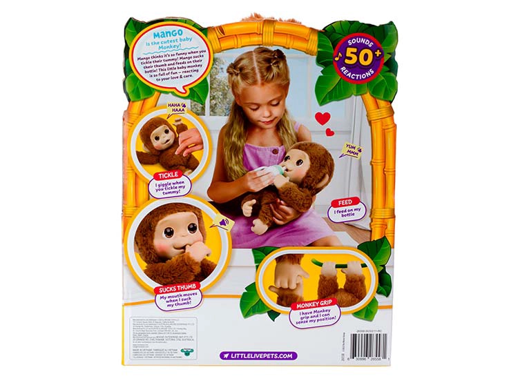 LITTLE LIVE PETS BEBÉ MONO - 2