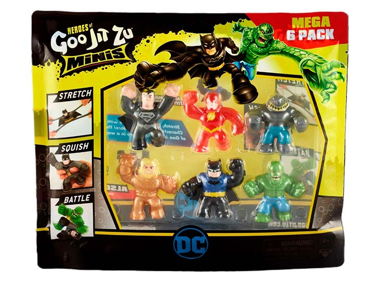 GOO JIT ZU DC MINIS 6 PACK NEW - 2
