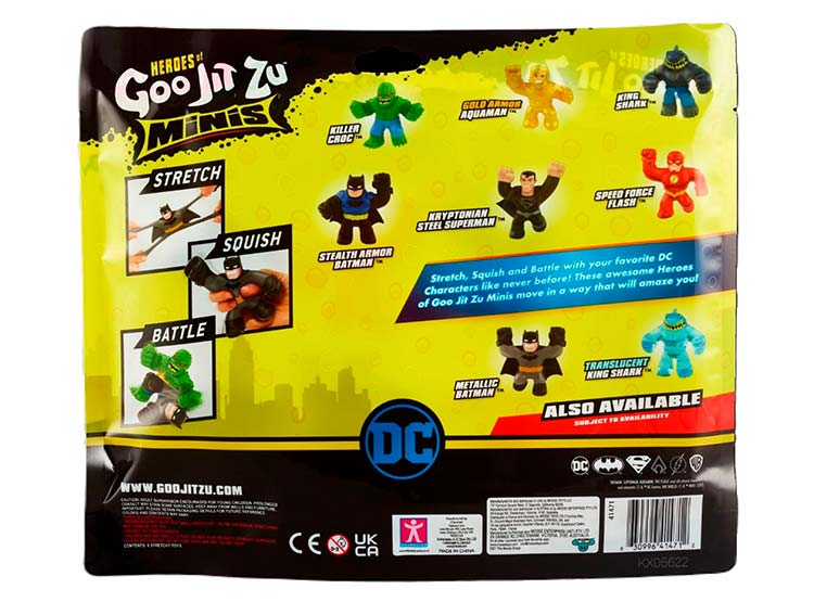 GOO JIT ZU DC MINIS 6 PACK NEW - 3