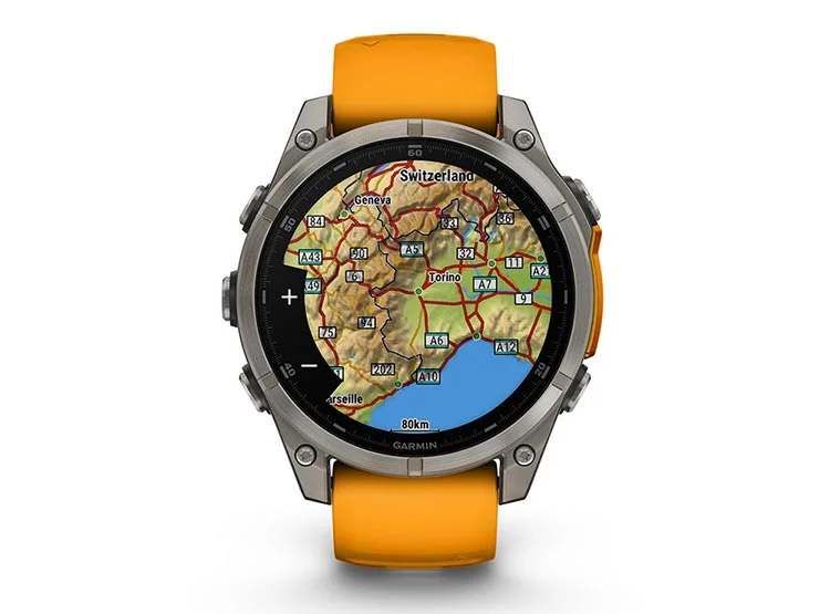 SMARTWATCH GARMIN FÉNIX 8 AMOLED 47MM NARANJO - 2