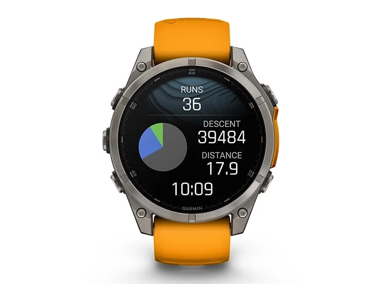 SMARTWATCH GARMIN FÉNIX 8 AMOLED 47MM NARANJO - 5