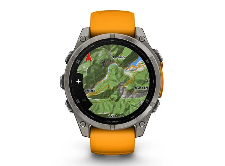 SMARTWATCH GARMIN FÉNIX 8 AMOLED 47MM NARANJO - 6
