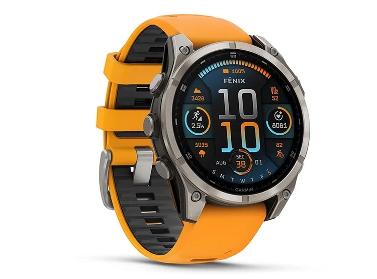 SMARTWATCH GARMIN FÉNIX 8 AMOLED 47MM NARANJO - 8