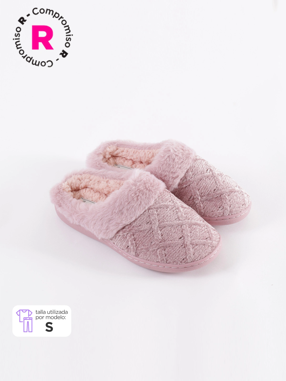ZAPATILLAS DE LEVANTAR MUJER AZIZ PALO ROSA TREN - 1
