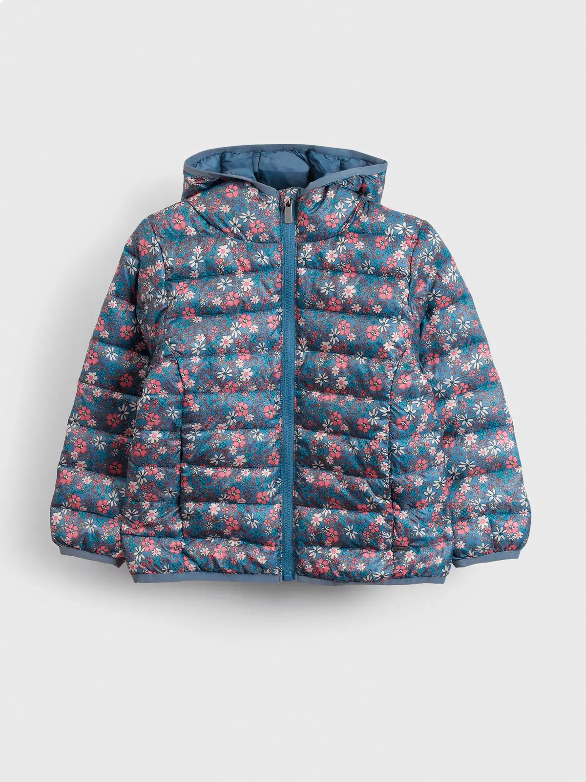 PARKA NIÑA COLLOKY AZUL PRINT - 1