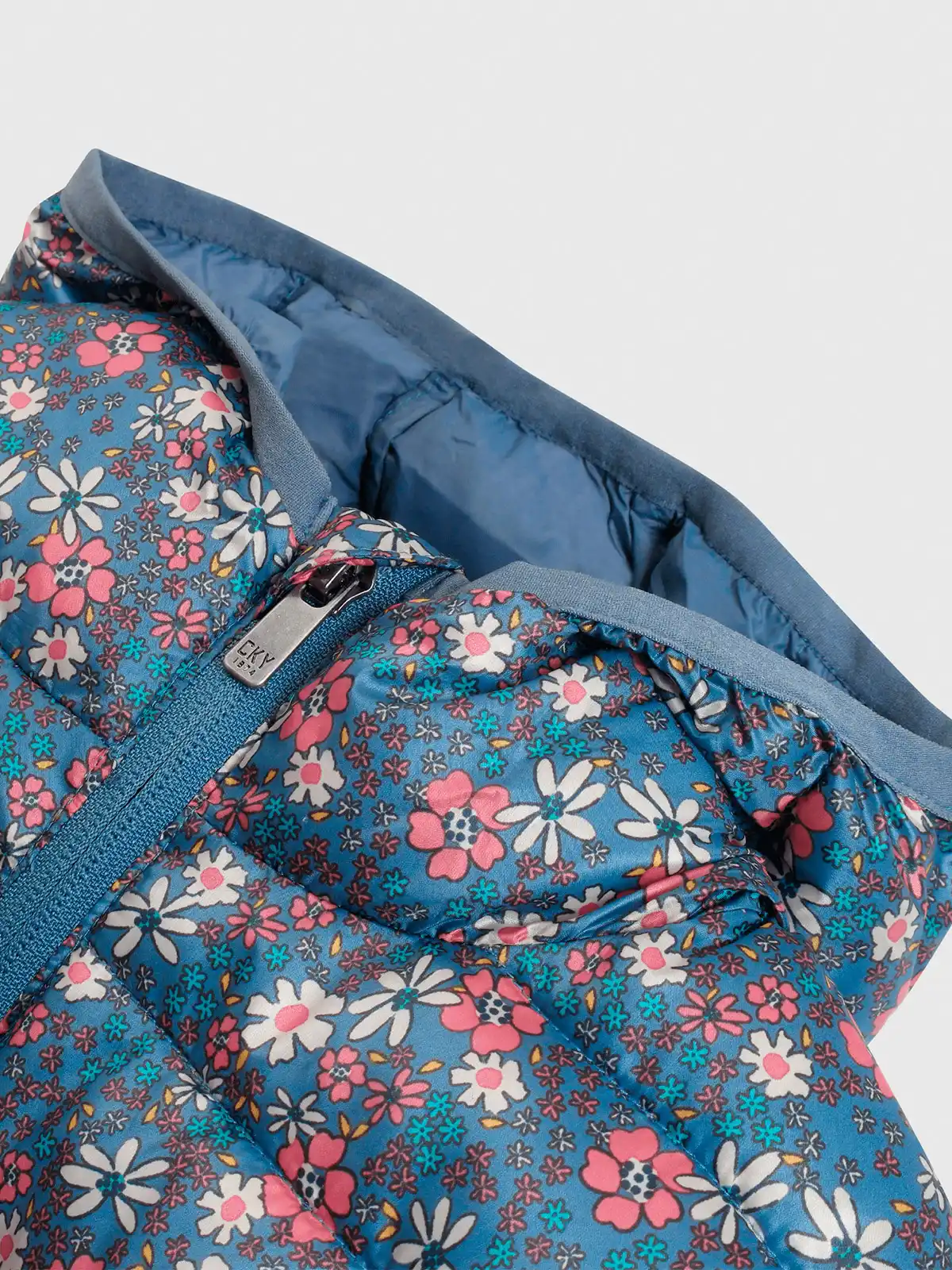 PARKA NIÑA COLLOKY AZUL PRINT - 4