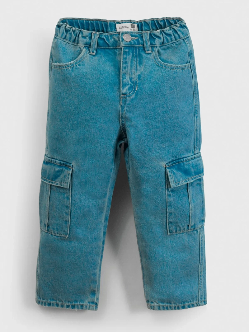 JEANS ALGODÓN NIÑO COLLOKY DENIM - 1