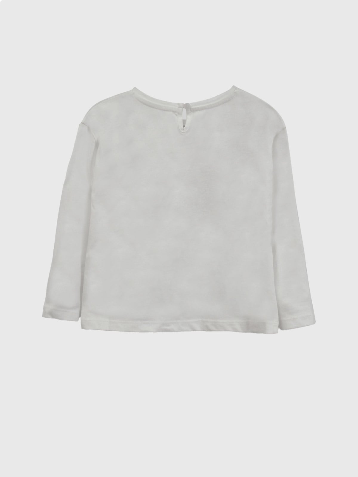 POLERA ALGODÓN NIÑA COLLOKY BLANCO FLORES - 2