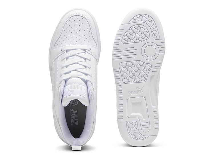 ZAPATILLAS INFANTIL PUMA URBANO BLANCO REBOUND V6 LO - 4
