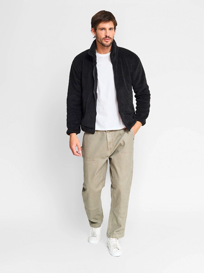 POLERÓN HOMBRE INDEX HALF ZIPPER PELUDO - 4