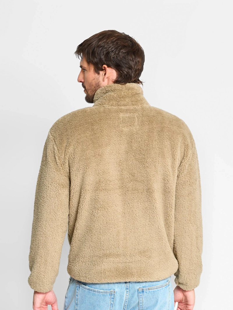 POLERÓN HOMBRE INDEX HALF ZIPPER PELUDO - 2