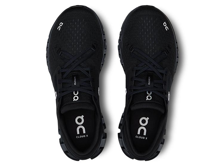 ZAPATILLAS MUJER ON ENTRENAMIENTO NEGRO CLOUD X 4 - 4